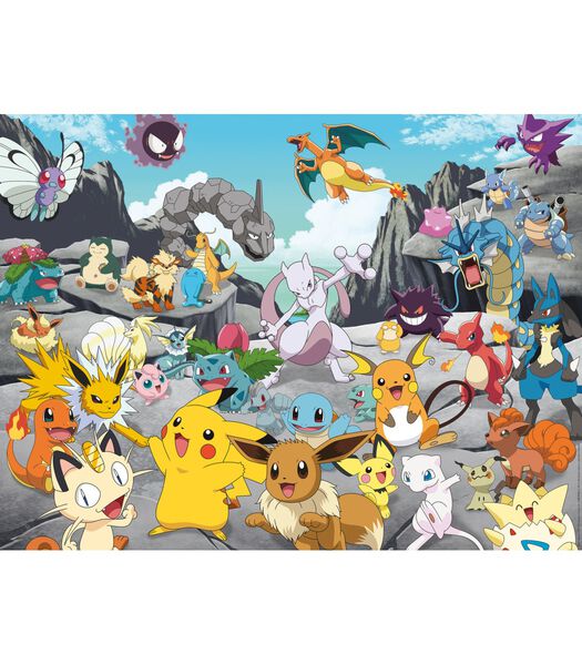 Casse-tête 1500 pièces Pokemon Classics