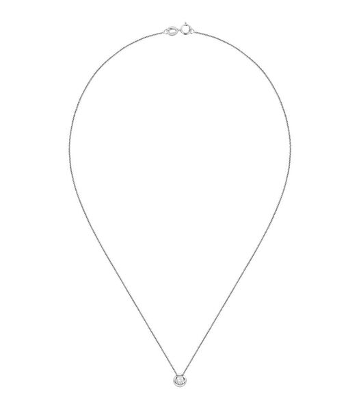 Collier Or Blanc 375 - LD00508