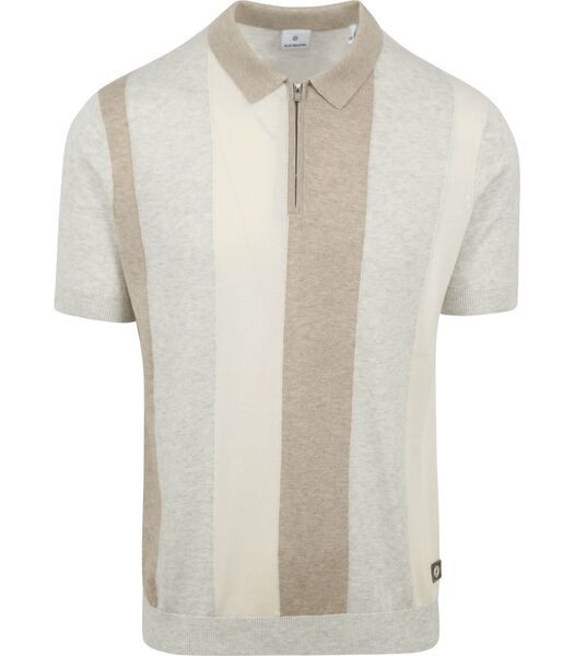 Blue Industry Knitted Polo M18 Beige