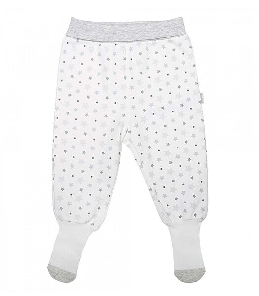 Pantalon à pieds bébé mixte en coton bio