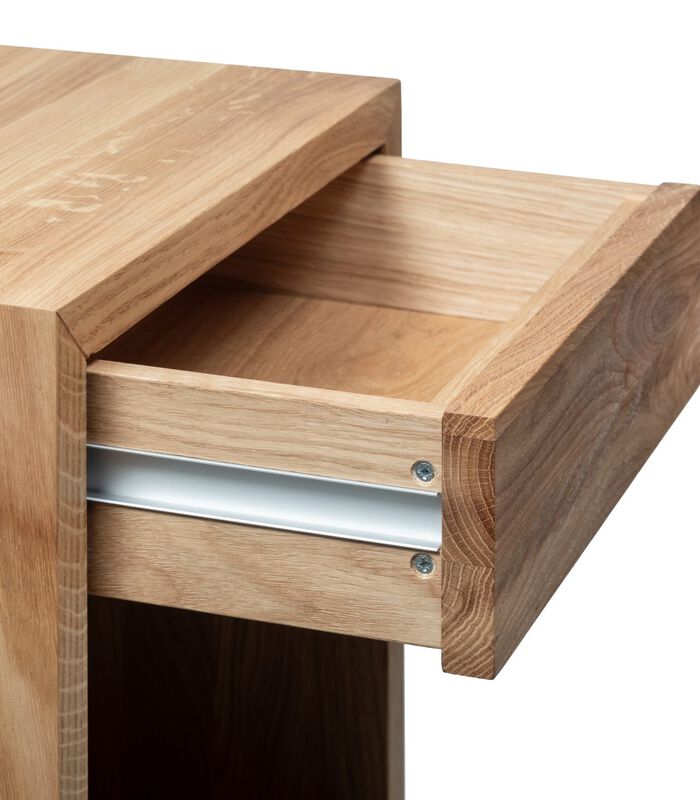 2 x Table de chevet HUGO avec tiroir en chêne image number 3