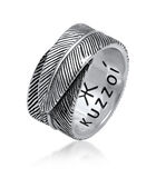 Ring Mannen Veer Statement Chunky Vintage Trend Solid In 925 Sterling image number 0