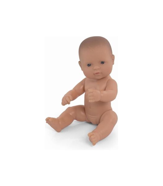 Babypop Meisje Wit Vanillegeur - 32 cm