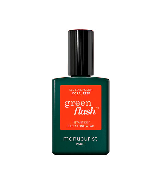 Green Flash Led Vernis À Ongles Coral Reef 15ml