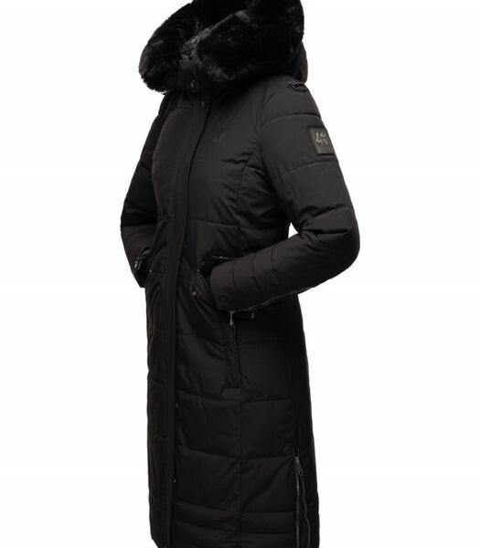 Manteau d'hiver pour femmes FAHMIYAA Navahoo Noir: XL