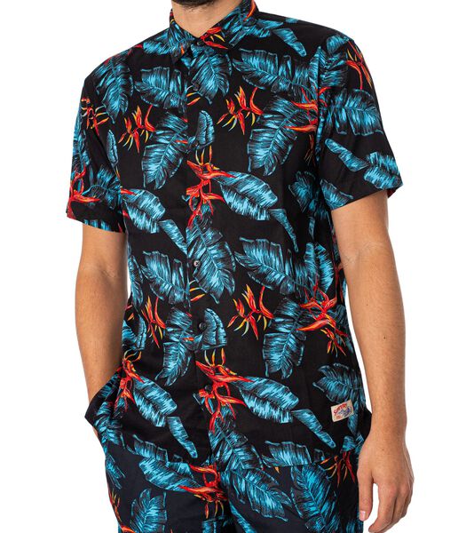 Hawaiiaans Shirt Met Korte Mouwen