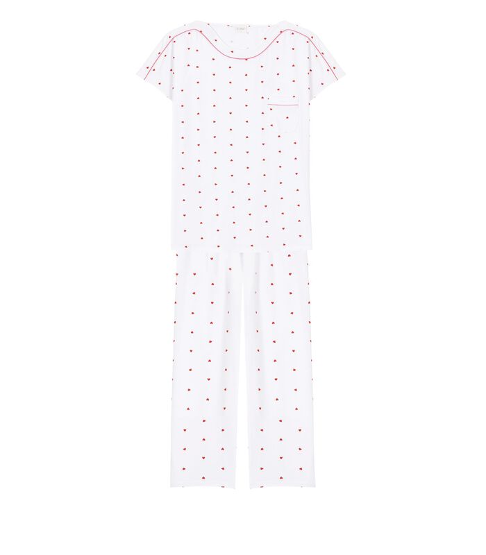 Pyjama en coton élasthanne AMORE 702 image number 4