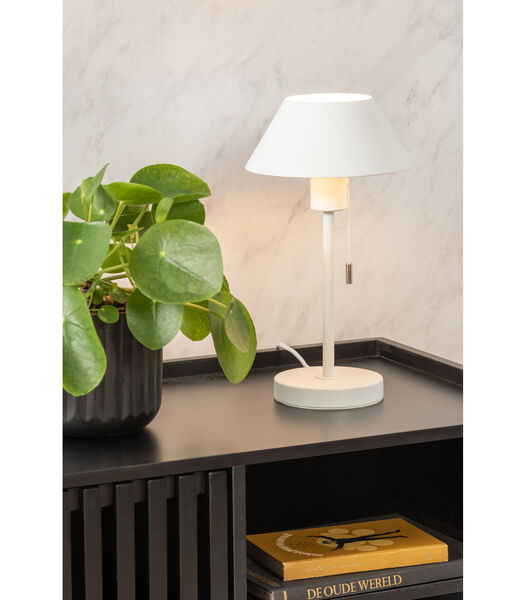 Lampe de table Office Retro - Blanc - Ø20cm