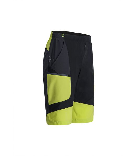 Shorts Block Light Homme Nero/Verde Lime
