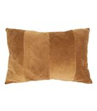Coussin Ribbed - Marron chocolat - 60x35cm image number 0