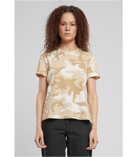 Camouflage dames-T-shirt