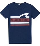 T-shirt manches courtes Oeko-Tex motif imprimé image number 0