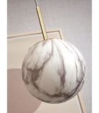 Hanglamp Carrara - Goud/Wit - Ø16cm image number 2
