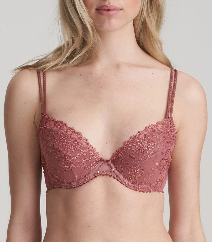 JANE Red Copper push-up bh uitneembare pads image number 0