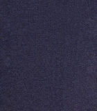 Gilet court bleu marine manches longues col V image number 4