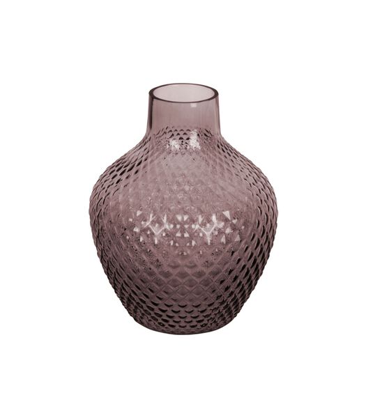 Vase Delight - Marron chocolat - Ø18x20cm