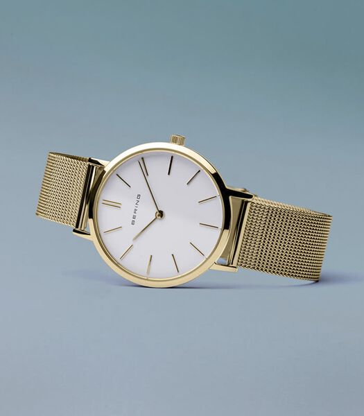Bering stalen dames horloge model 14134-331