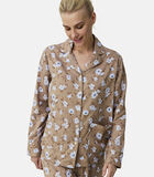 Isabella Lyocell Bedrukte Bloemen Pyjama Set image number 2