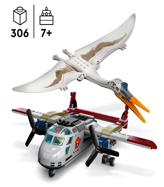 Jurassic World 76947 L’Embuscade en Avion du Quetzalcoatlus