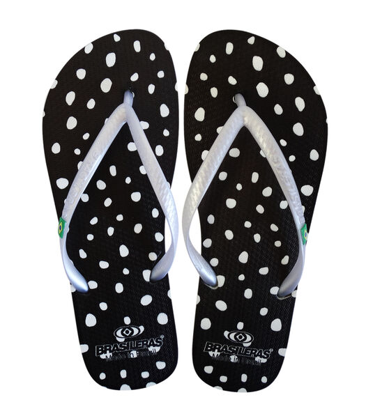 Slippers printed Topos