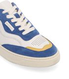 TB.87 - Sneakers wit en blauw leer image number 5