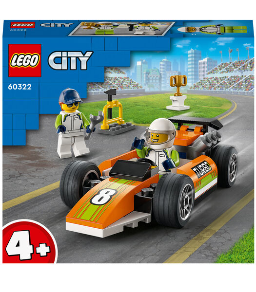 LEGO City Great Vehicles 60322 La Voiture de Course Jouets CrÃ©atifs