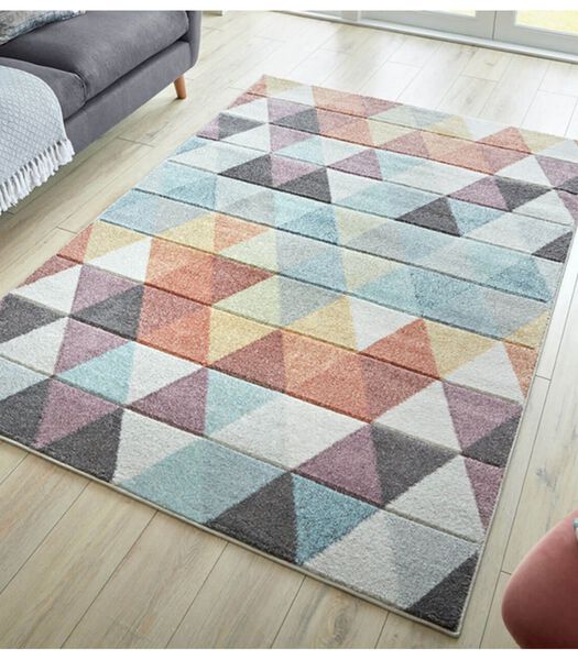 Modern plat geweven woonkamer tapijt IZALE