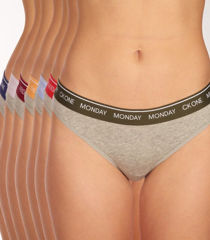 String 7 pack Thongs Ck One D image number 2