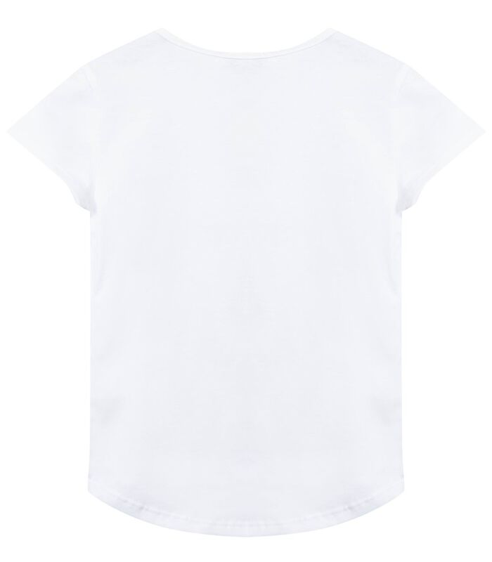 T-shirt met korte mouwen en panda-print image number 1