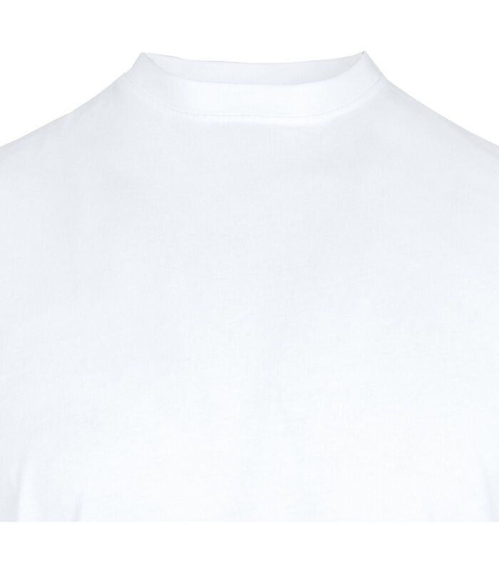 Suitable Obra T-Shirt à Col Rond Haut Blanc 2-Pack image number 3