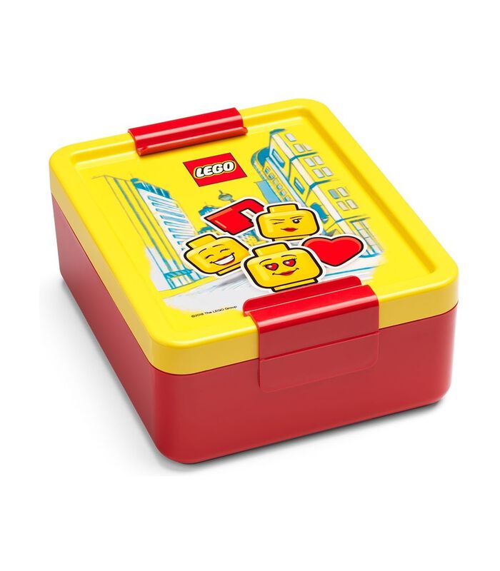 Lunchbox Classic Girls - Geel / Rood image number 0