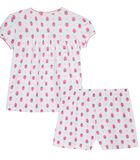 2-delige pyjama met aardbeienprint image number 1