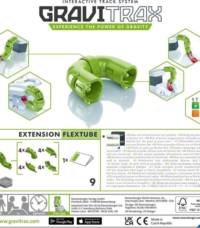 GraviTrax Uitbreidingen mini Flextube image number 2