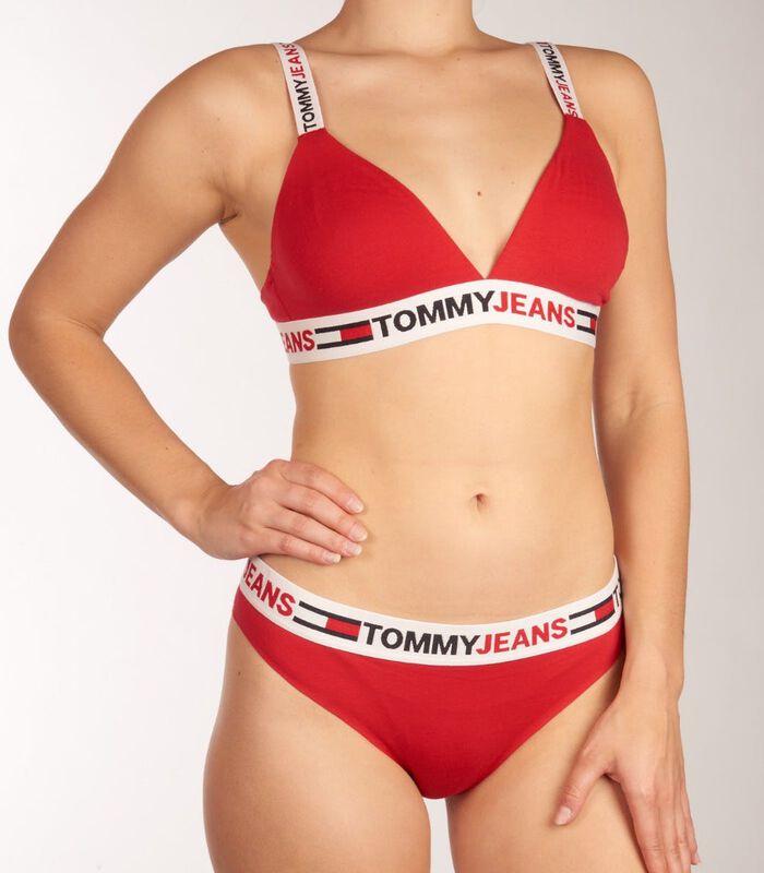Bralette Tommy Jeans Unlined Triangle image number 3