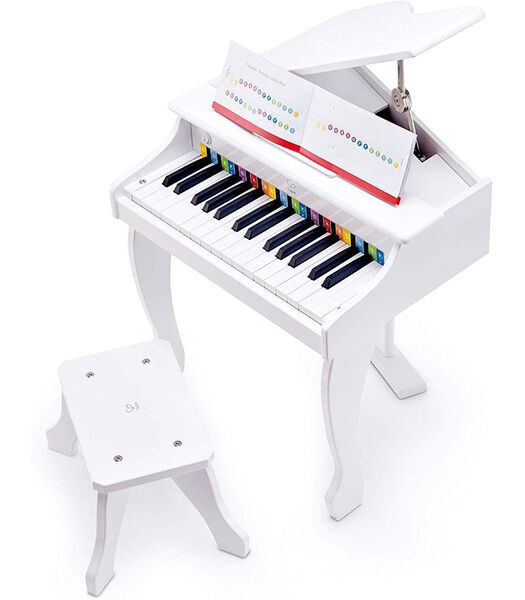 Piano à queue électrique - blanc