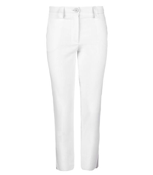Pantalon en coton blanc style denim