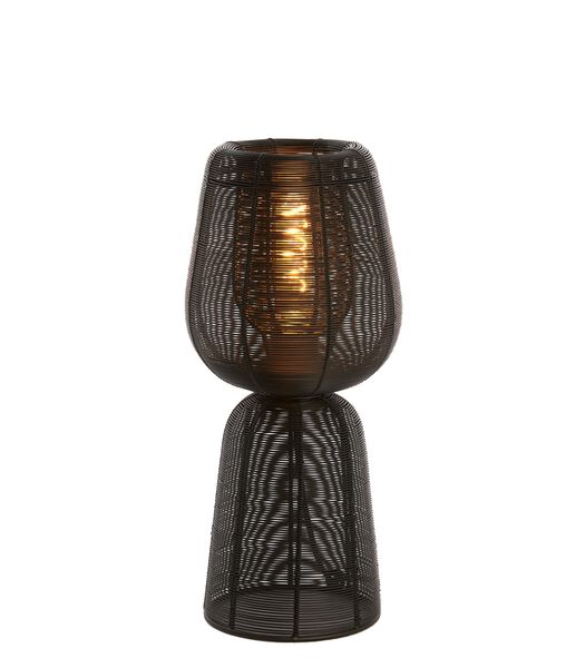 Lampe de Table Aboso - Noir - Ø18cm