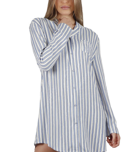 Nachthemd met lange mouwen Fashion Stripes