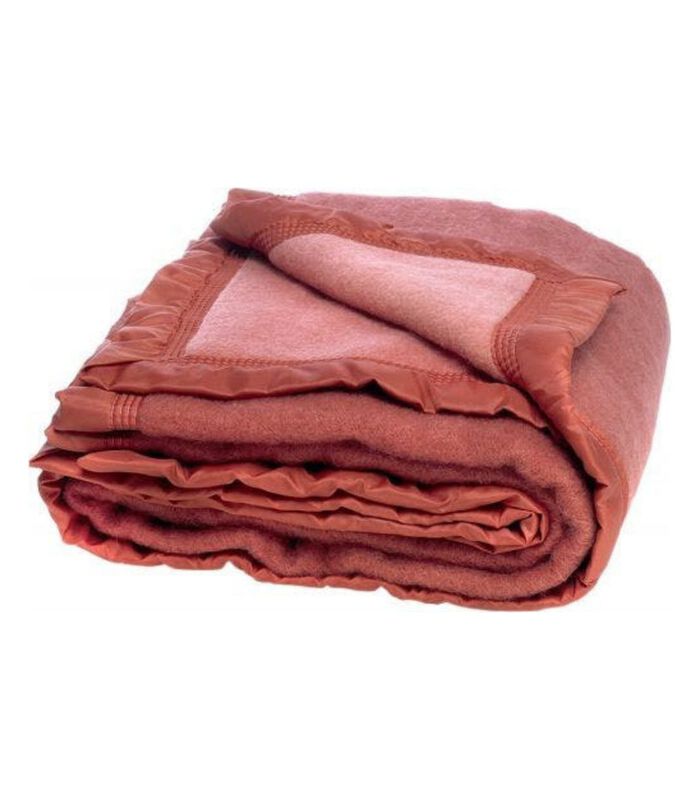 Wollen deken rood image number 1