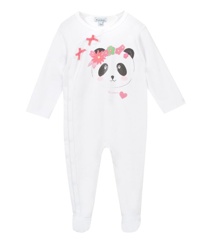 Pyjama met voeten - Panda motief image number 0