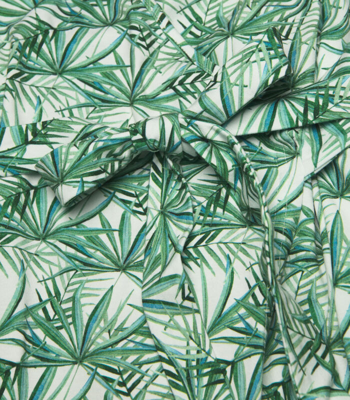 Wikkeljurk met groen bladeren motief image number 4