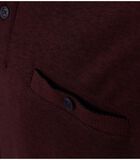 Polo LS Bordeaux Rood image number 2