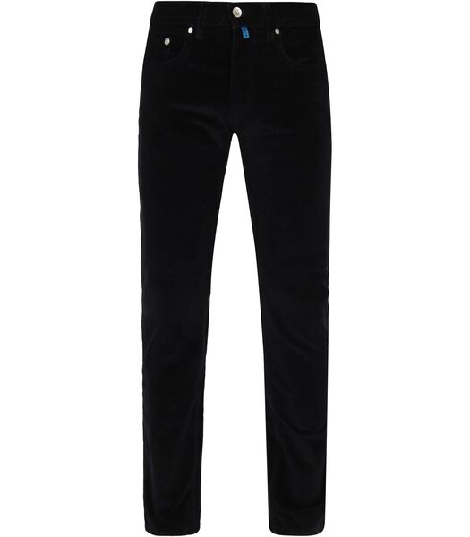 Broek Lyon Tapered Future Flex Corduroy Navy