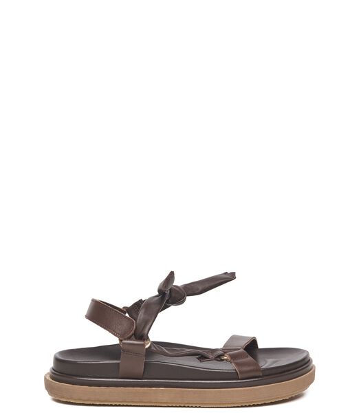 Tied Together Coffee Brown Sandalen