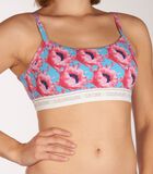 Bh top  unlined bralette ck one d-38 image number 2