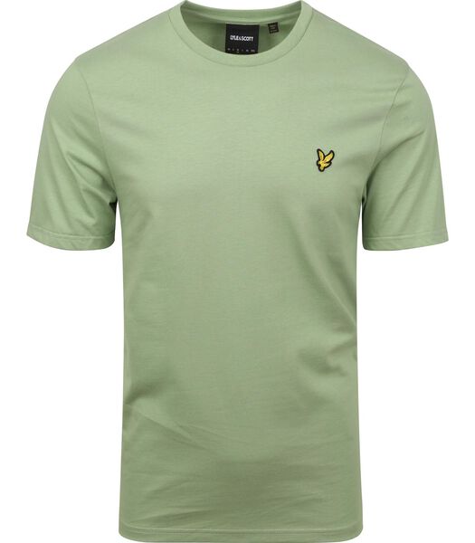 T-shirt Plain Mid Groen
