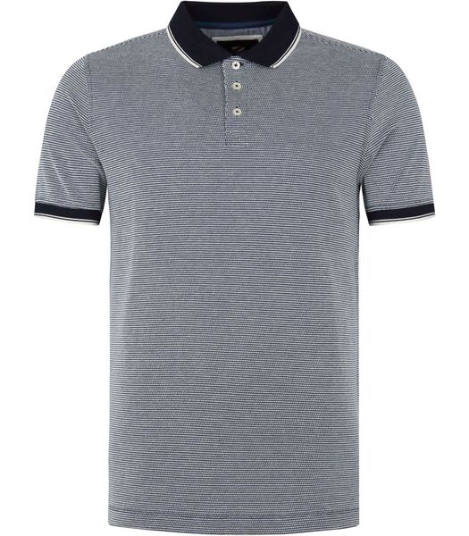 Suitable Oxford Polo Donkerblauw