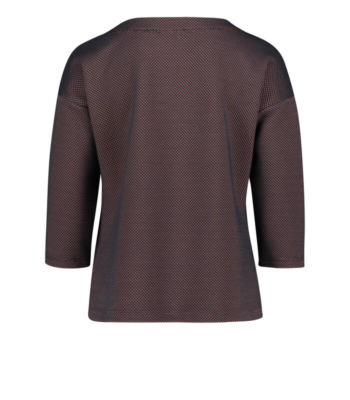 Casual sweatshirt met structuur image number 3