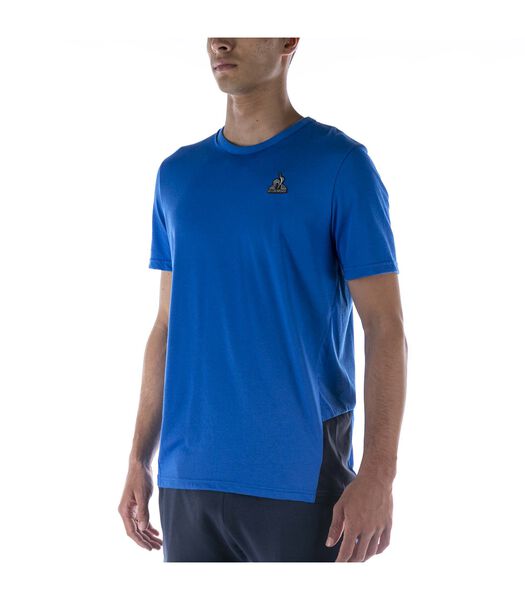 T-Shirt La Coq Sportif Tech Tee Ss N°1 M Bleu