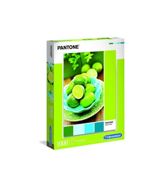 Puzzle HQ Pantone Citrons Verts 1000 pièces